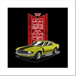 Mustang Boss 302 Posters and Art